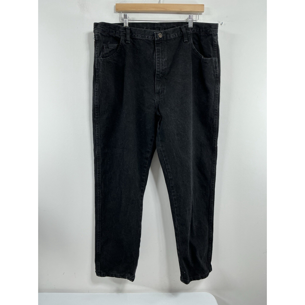 Men’s Rustler Black Jeans 42x30 0171/A-5